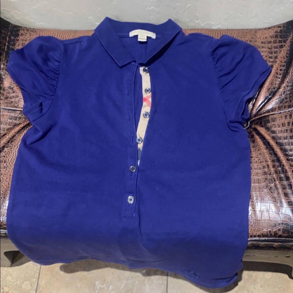 Burberry women polo shirt size XS